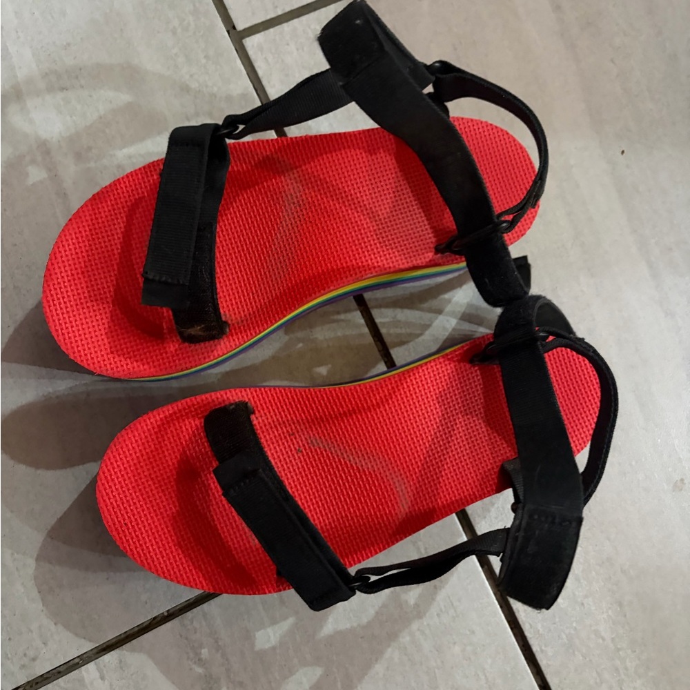 Teva Rainbow flatform Sandals